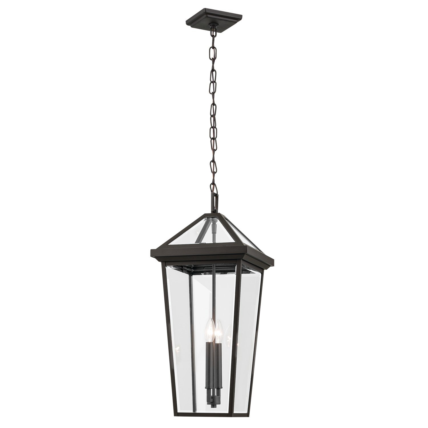 Kichler - 59130OZ - Two Light Outdoor Pendant - Regence - Olde Bronze