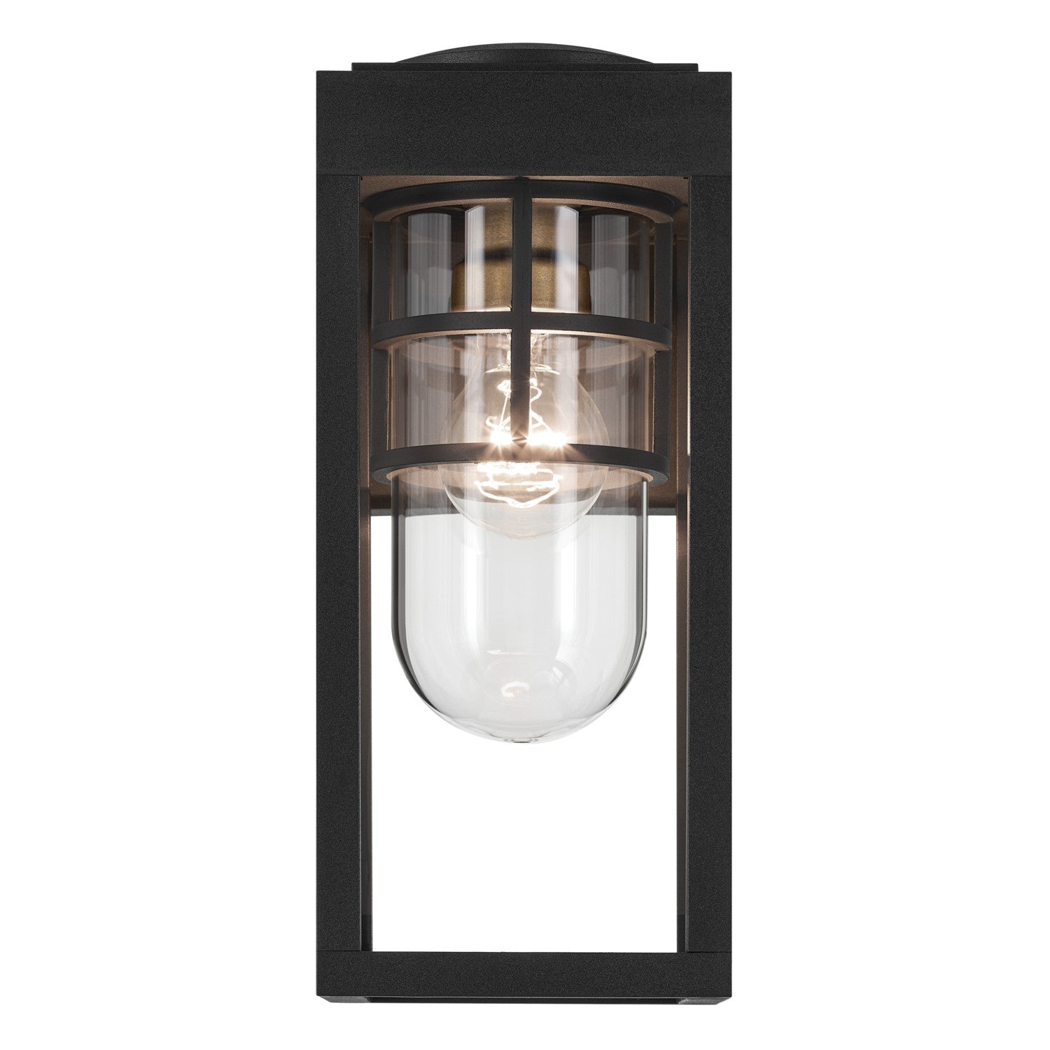 Kichler - 59137BKT - One Light Outdoor Wall Mount - Hone - Textured Black