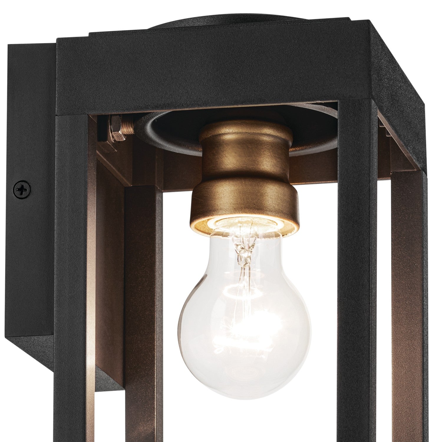 Kichler - 59137BKT - One Light Outdoor Wall Mount - Hone - Textured Black