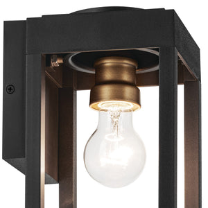 Kichler - 59137BKT - One Light Outdoor Wall Mount - Hone - Textured Black
