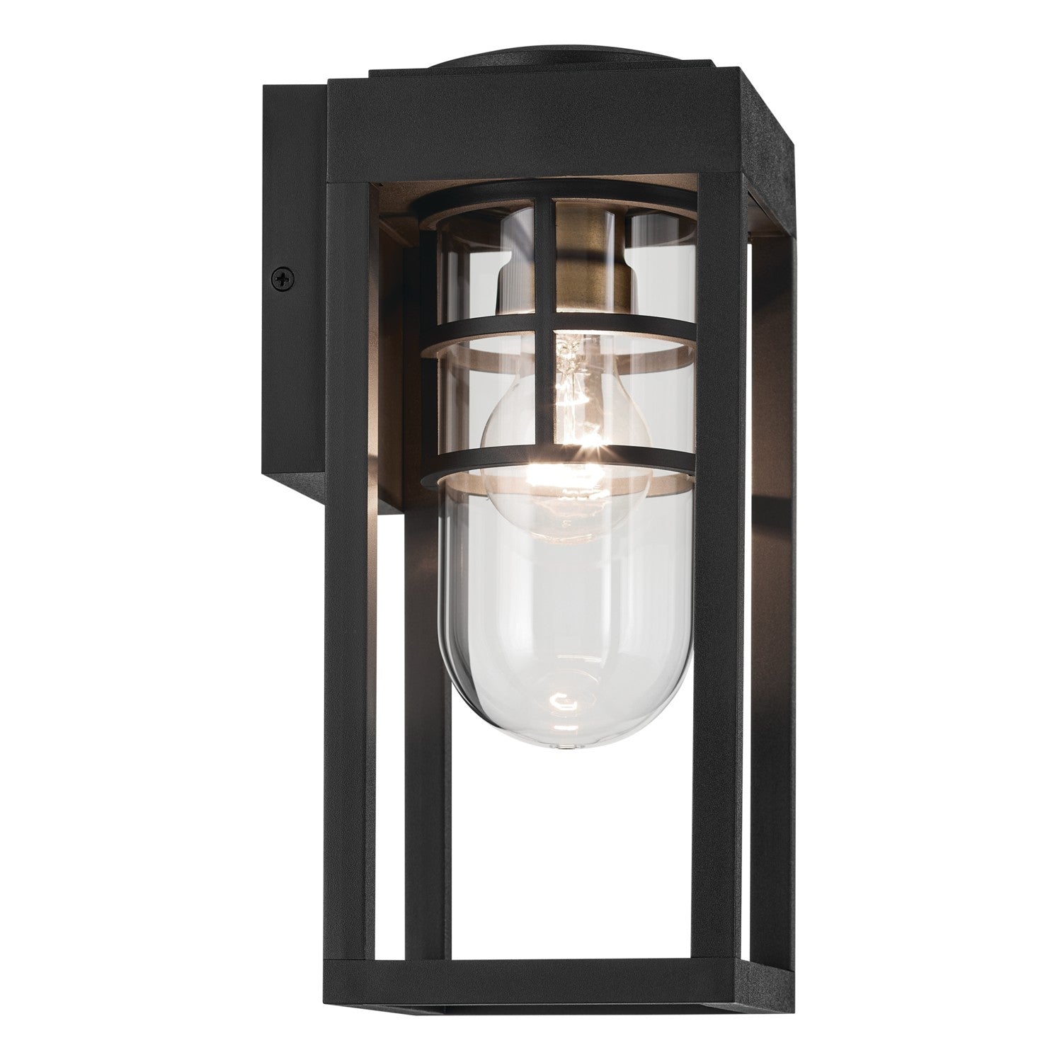 Kichler - 59137BKT - One Light Outdoor Wall Mount - Hone - Textured Black