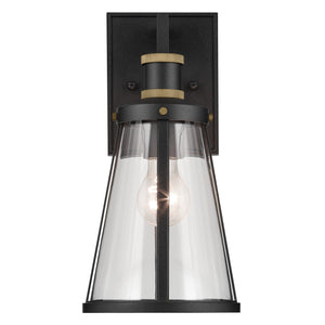 Kichler - 59146BKT - One Light Outdoor Wall Mount - Talman - Textured Black