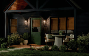 Kichler - 59138BKT - One Light Outdoor Wall Mount - Hone - Textured Black