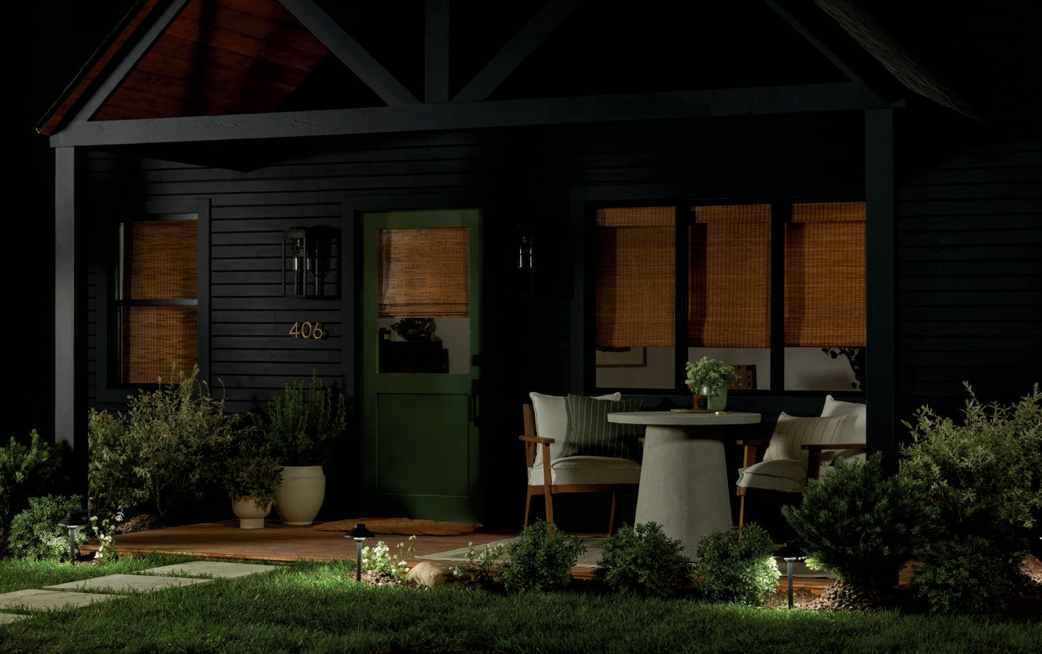 Kichler - 59138BKT - One Light Outdoor Wall Mount - Hone - Textured Black