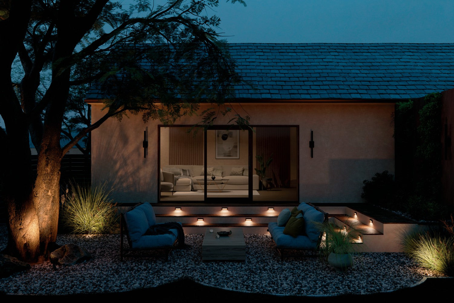 Kichler - 59145BKT - LED Outdoor Wall Mount - Nocar - Textured Black