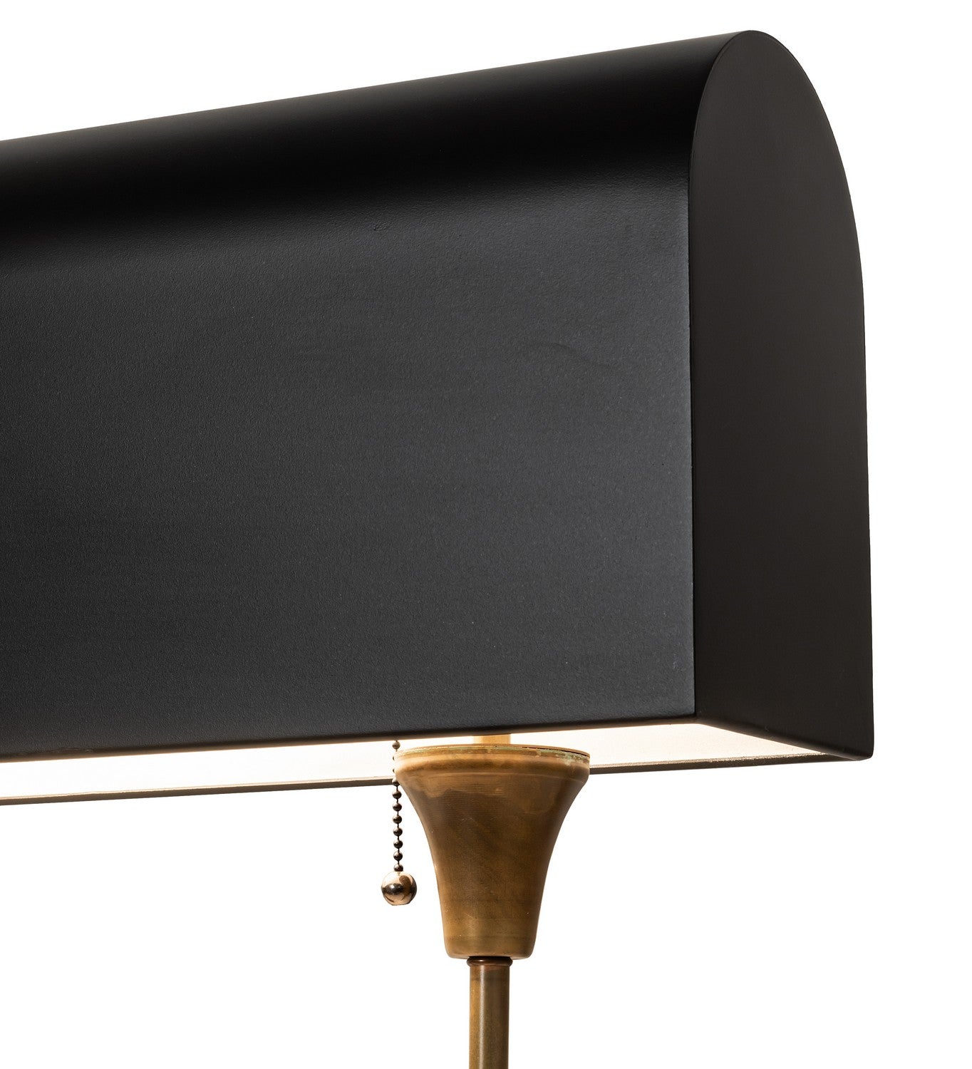 Meyda Tiffany - 229490 - Two Light Table Lamp - Nomad - Solar Black/Vintage Brass/Matte White