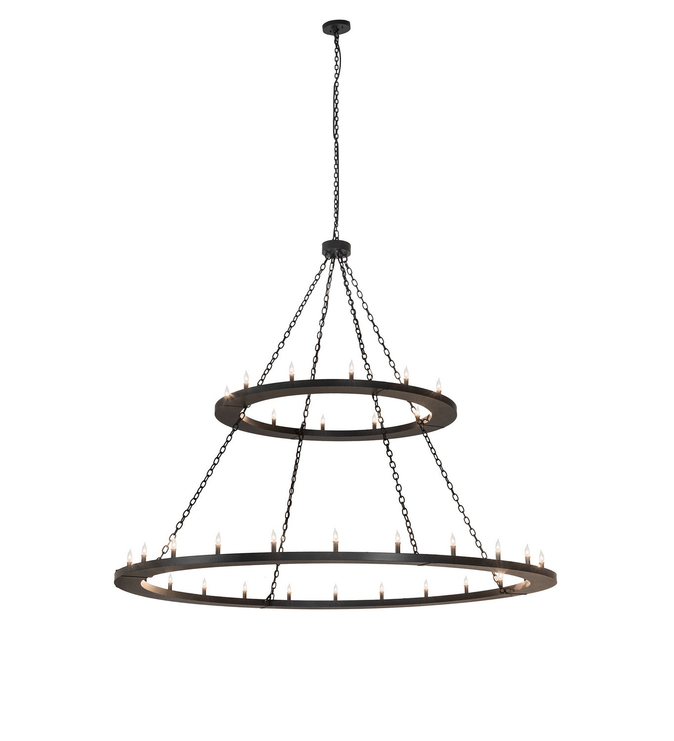 Meyda Tiffany - 264297 - 36 Light Chandelier - Loxley - Solar Black