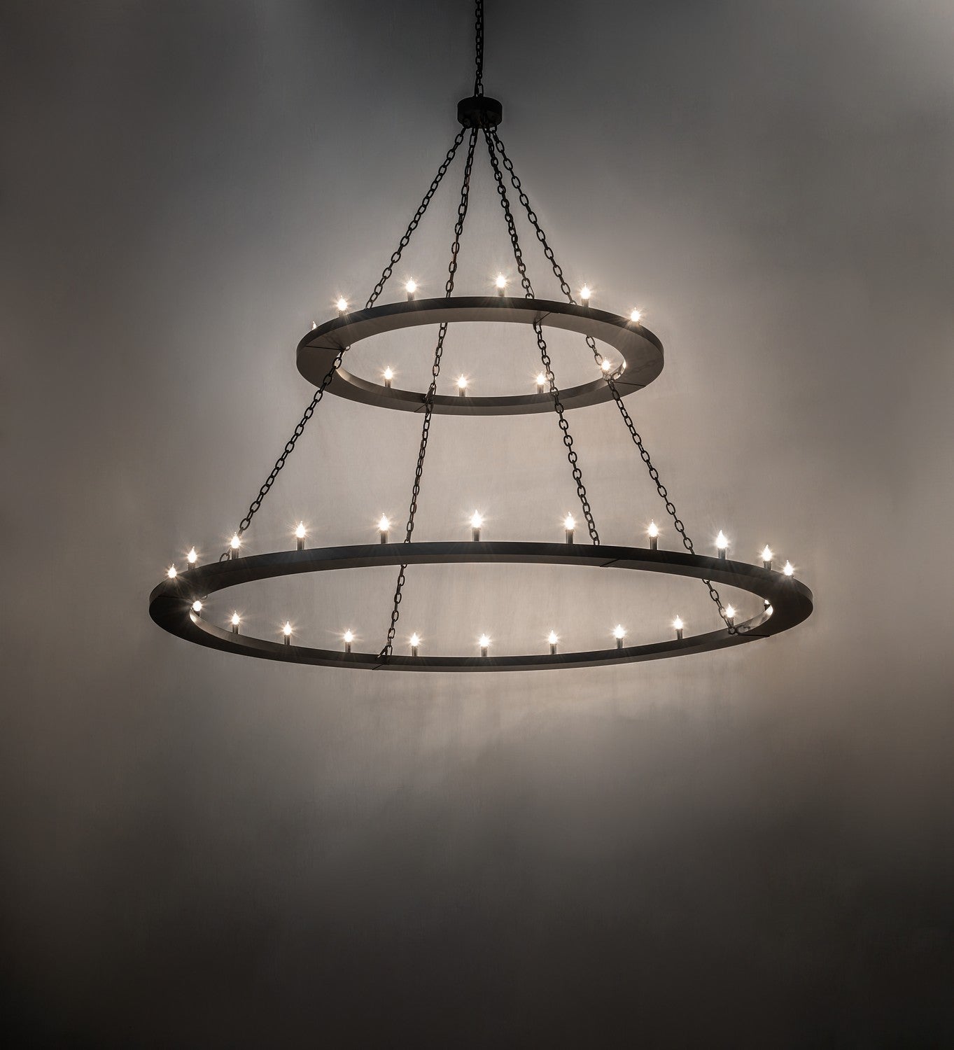 Meyda Tiffany - 264297 - 36 Light Chandelier - Loxley - Solar Black