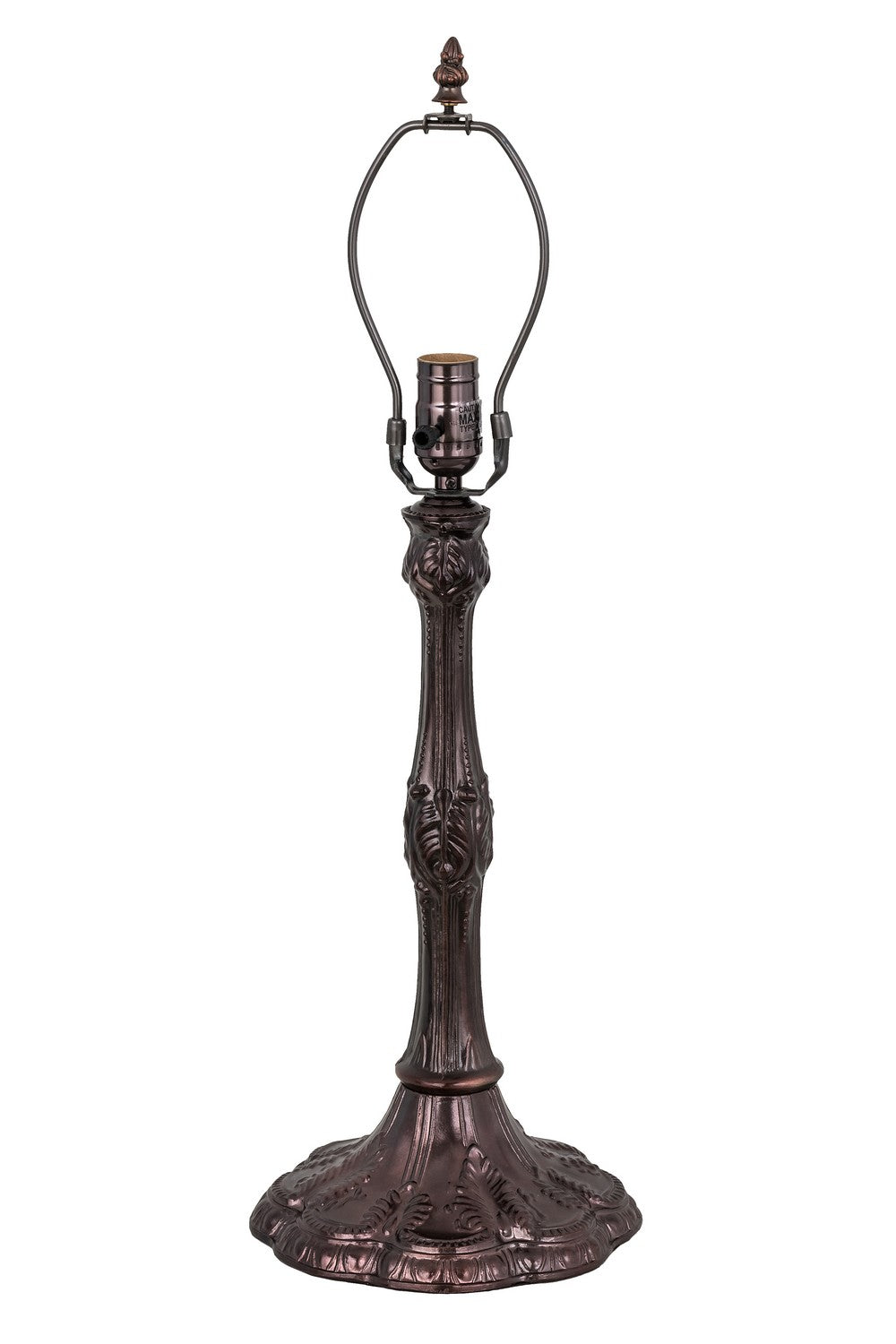 Meyda Tiffany - 267683 - One Light Table Lamp - Fabric & Fringe - Mahogany Bronze