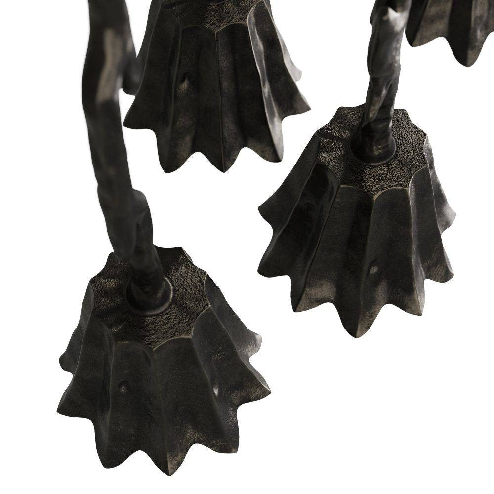 Arteriors - ACI02 - Candlesticks, Set of 5 - Brandt - Bronze