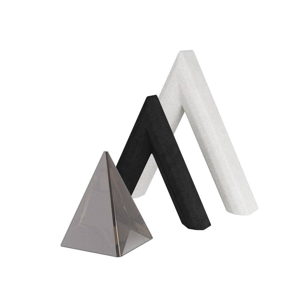 Arteriors - ASC13 - Sculptures, Set of 3 - Xiomaras - Ivory