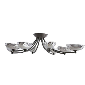 Arteriors - DFC08 - Flush Mount - Zamora - English Bronze