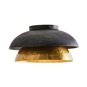 Arteriors - DFI04 - Flush Mount - Amani - Blackened Iron
