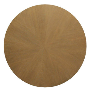Arteriors - FDS02 - Dining Table - Vetralla - Oyster Oak Veneer/Antique Brass