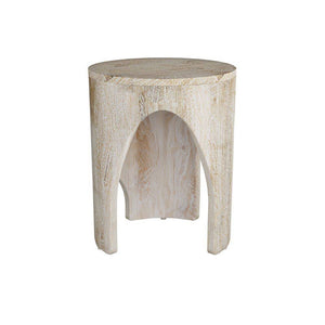 Arteriors - FEI18 - End Table - Berlof - Whitewash
