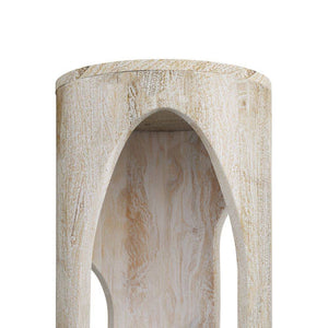 Arteriors - FEI18 - End Table - Berlof - Whitewash