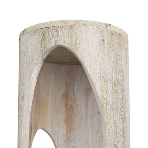 Arteriors - FEI18 - End Table - Berlof - Whitewash
