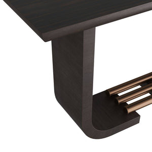 Arteriors - FLS04 - Console - Ralston - Charcoal