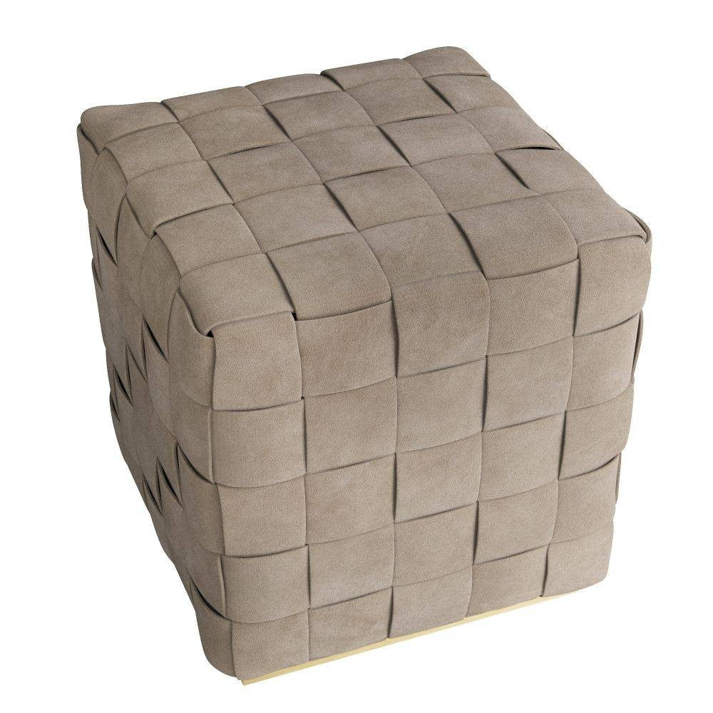 Arteriors - FOI11 - Ottoman - Lakewood - Dove