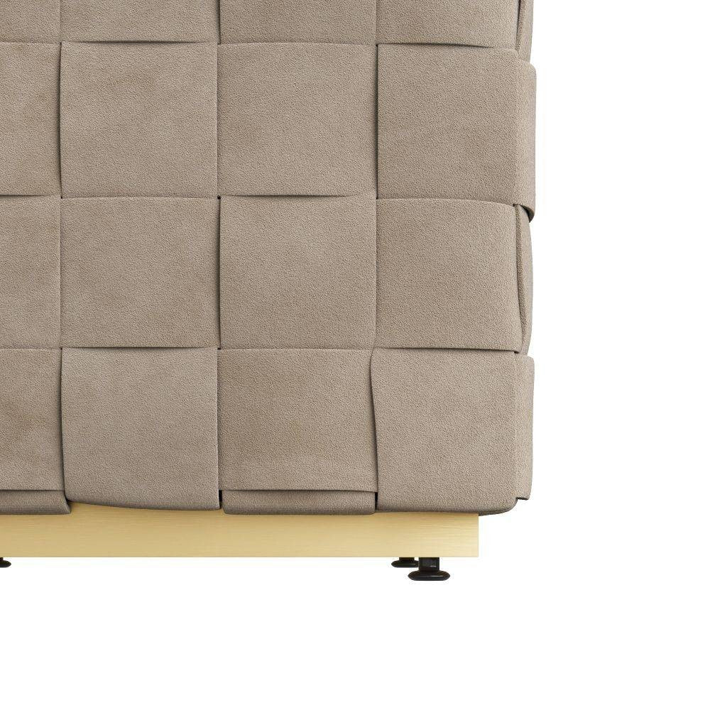 Arteriors - FOI11 - Ottoman - Lakewood - Dove
