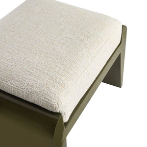 Arteriors - FOS01 - Ottoman - Alanna - Cloud Boucle