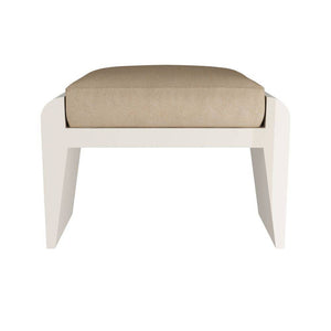 Arteriors - FOS02 - Ottoman - Alanna - Sand Vegan Leather
