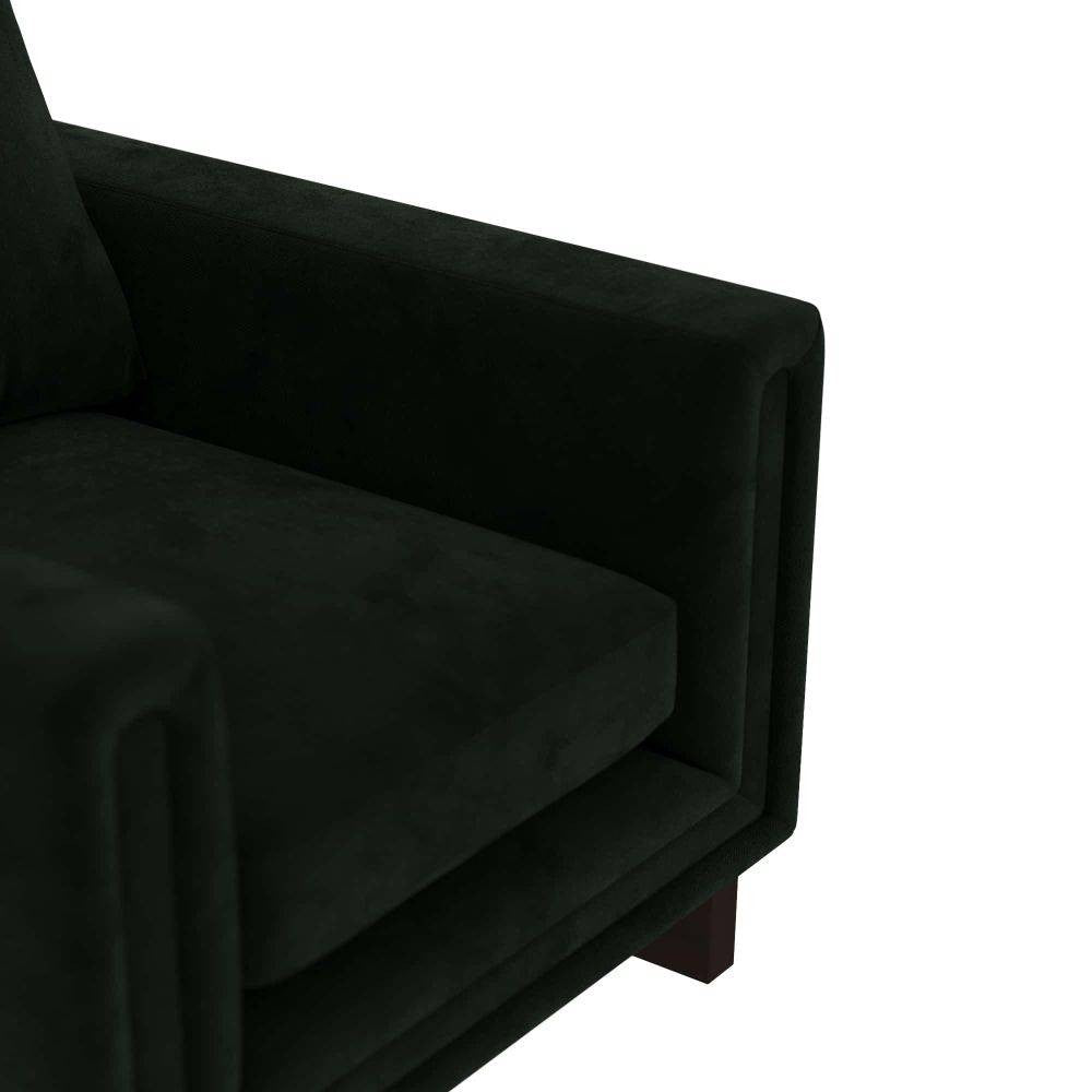Arteriors - FRU03 - Chair - Lovell - Forest Velvet/Dark Walnut