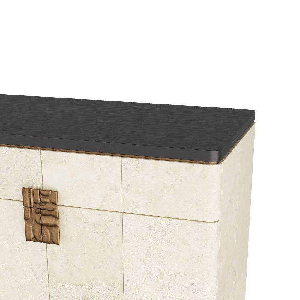 Arteriors - FZI02 - Credenza - Braelyn - Ivory Vellum