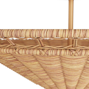 Arteriors - GCDFS01 - Flush Mount - Terrace - Natural, Rattan