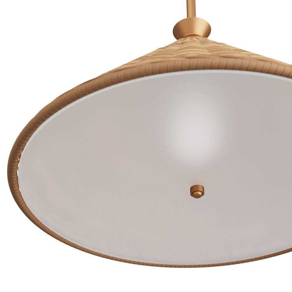 Arteriors - GCDSS01 - Pendant - Terrace - Natural, Rattan