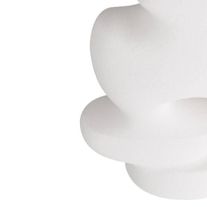 Arteriors - GKATC03 - Sculpture - Mello - White Plaster, Resin