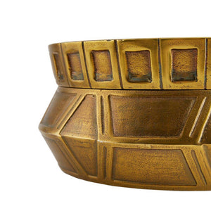 Arteriors - GKAYI01 - Centerpiece, Set of 2 - Millenia - Antique Brass