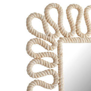 Arteriors - GKWMS01 - Mirror - Caracol - Ivory, Cotton Rope