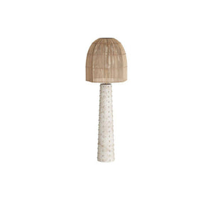 Arteriors - PFS02 - Floor Lamp - Agnes - Mactan Stone, Resin