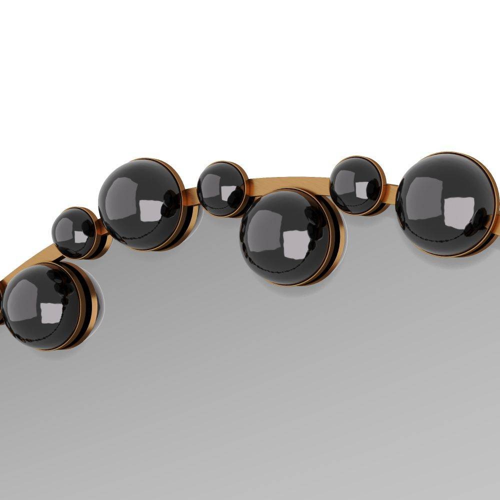 Arteriors - WMI01 - Mirror - Zaldana - Black