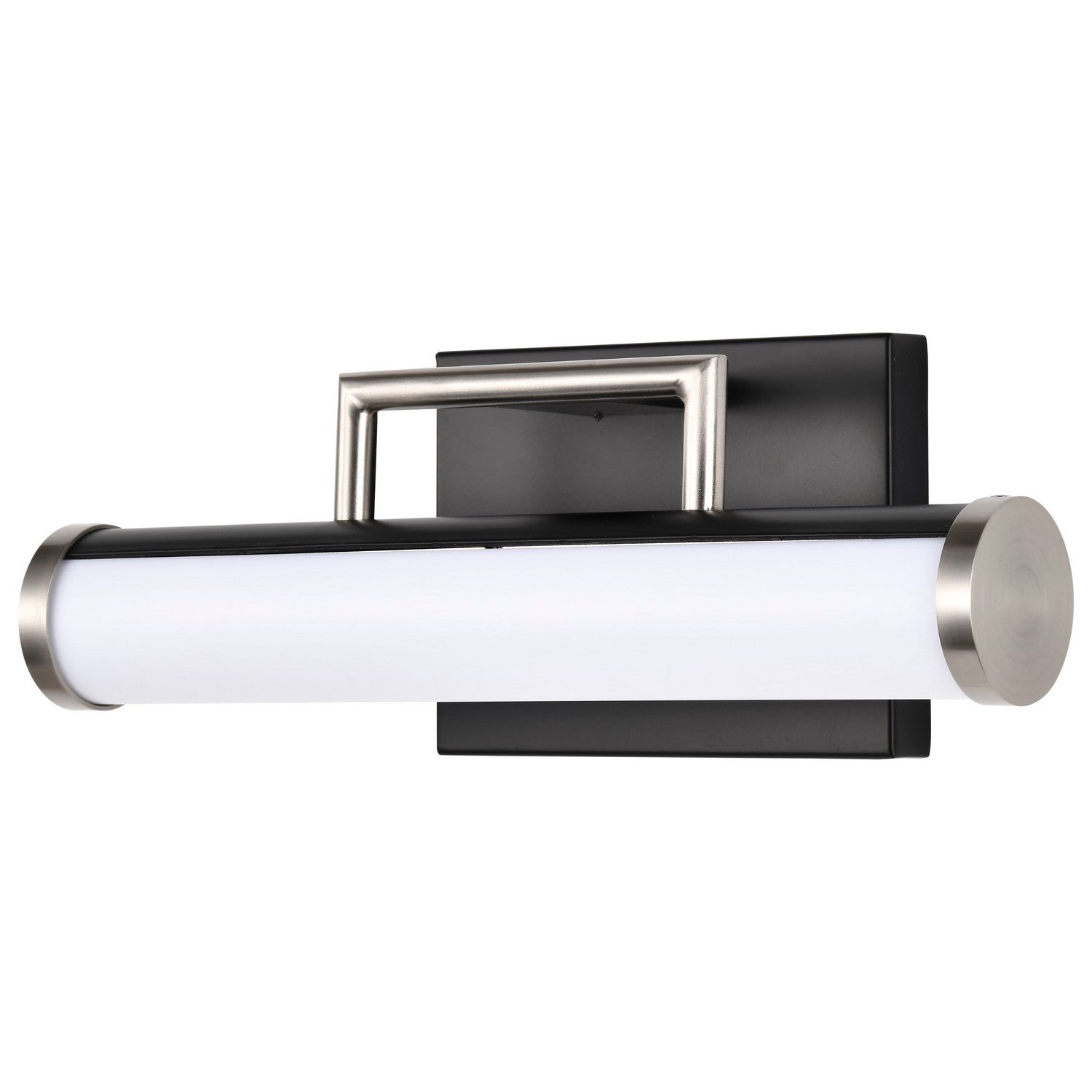 Nuvo Lighting - 62-656 - LED Vanity - Solano - Black / Brushed Nickel