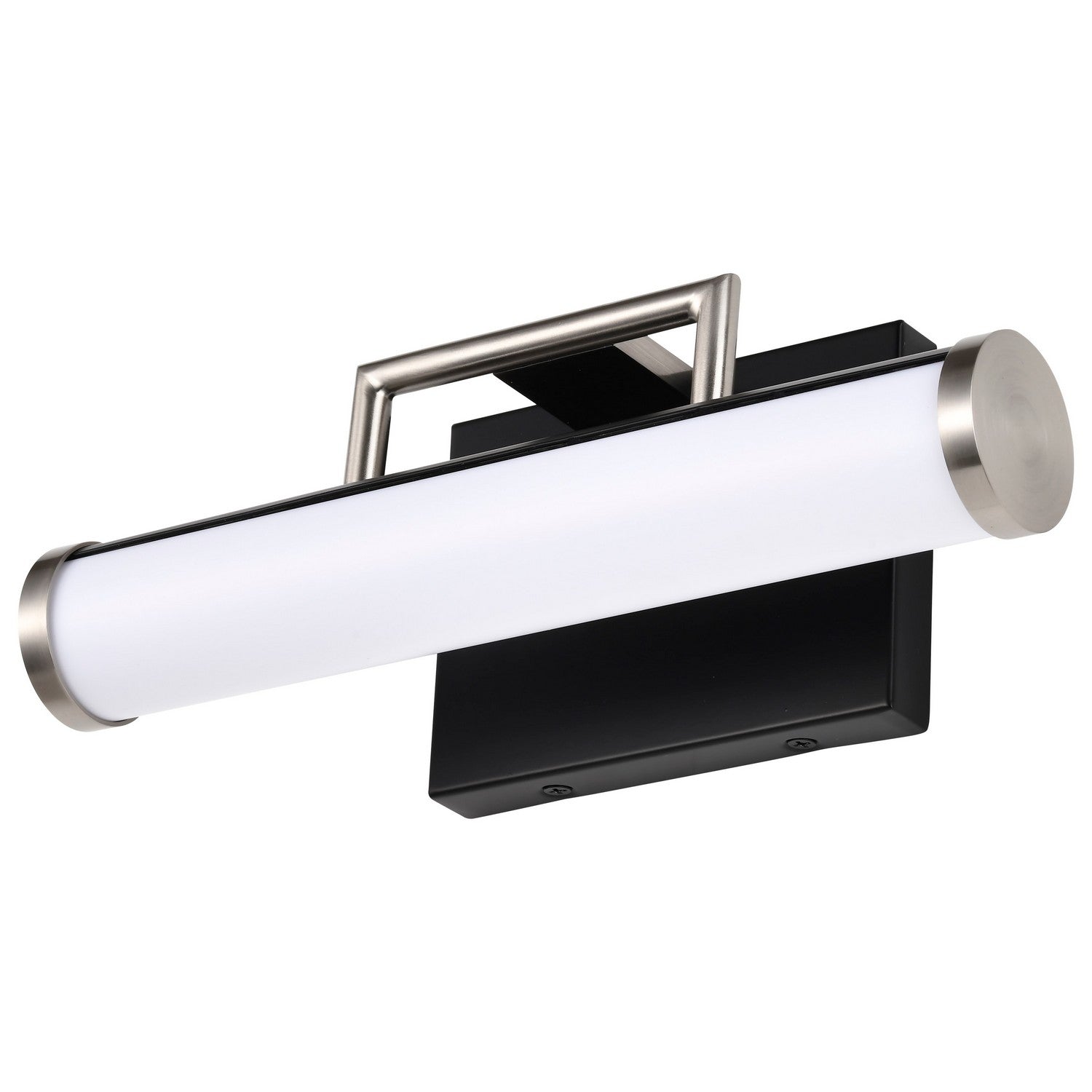 Nuvo Lighting - 62-656 - LED Vanity - Solano - Black / Brushed Nickel