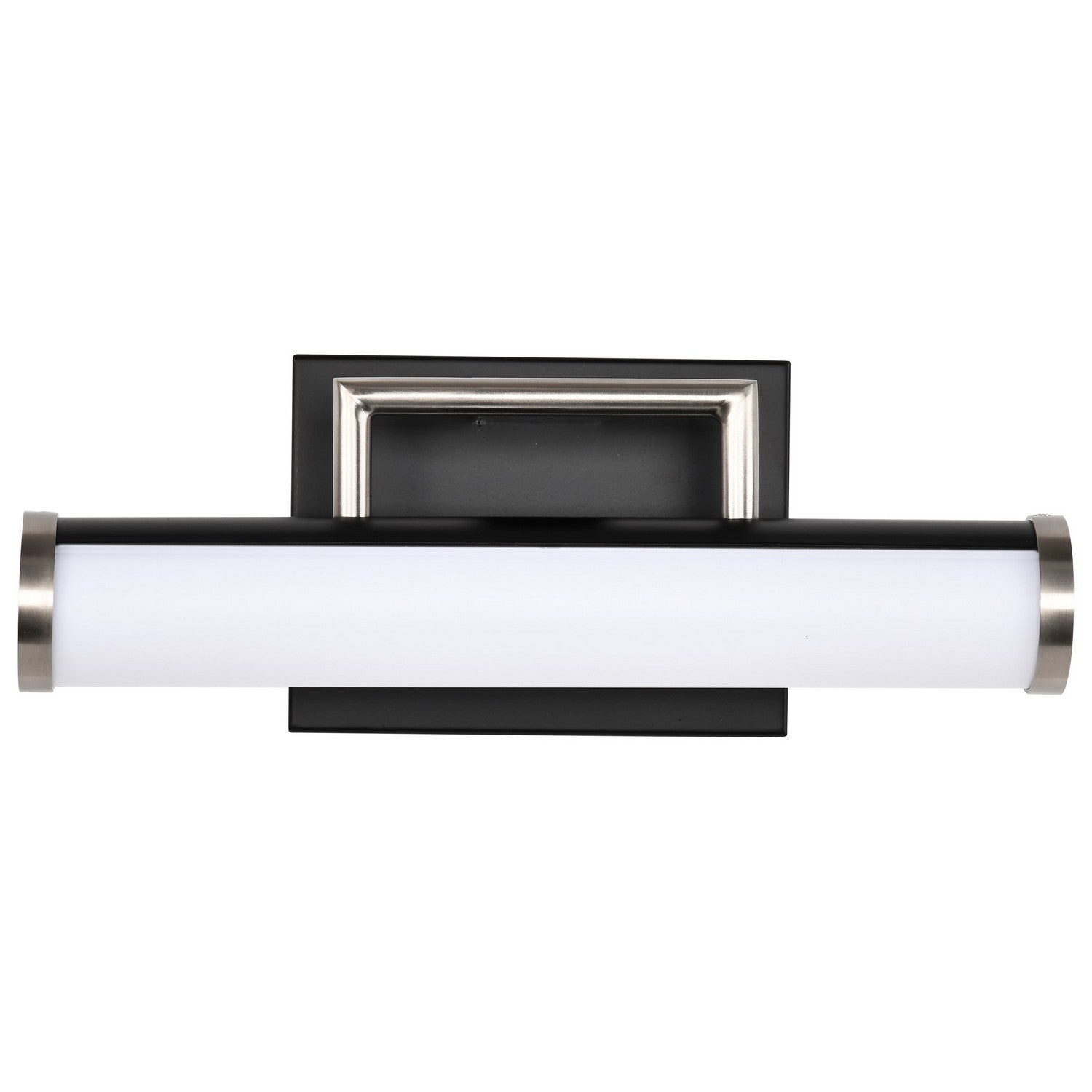 Nuvo Lighting - 62-656 - LED Vanity - Solano - Black / Brushed Nickel