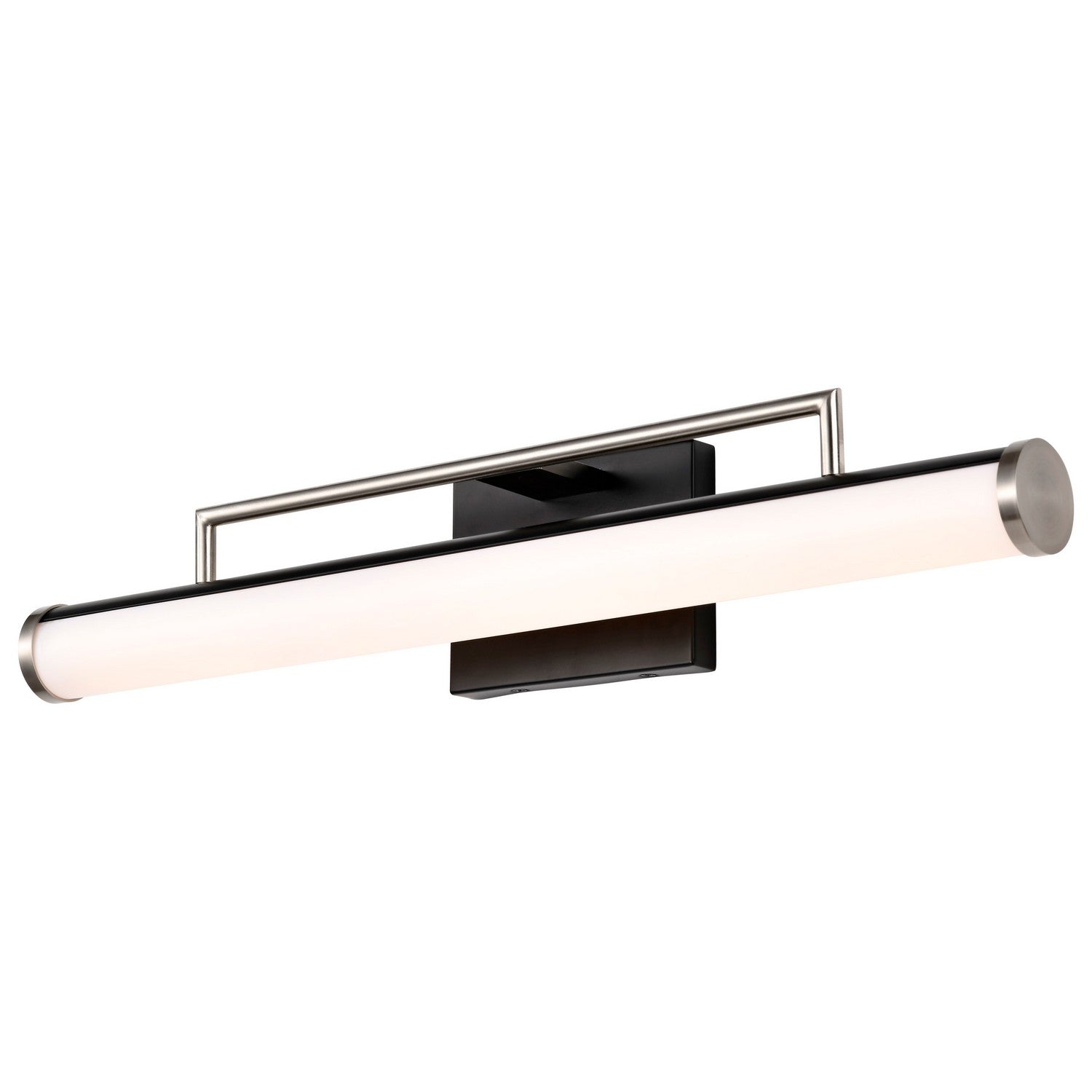 Nuvo Lighting - 62-658 - LED Vanity - Solano - Black / Brushed Nickel