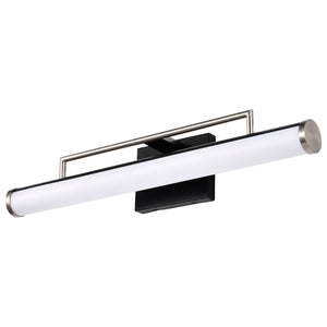 Nuvo Lighting - 62-658 - LED Vanity - Solano - Black / Brushed Nickel