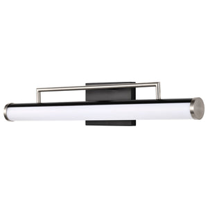 Nuvo Lighting - 62-658 - LED Vanity - Solano - Black / Brushed Nickel