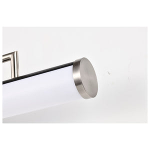 Nuvo Lighting - 62-658 - LED Vanity - Solano - Black / Brushed Nickel