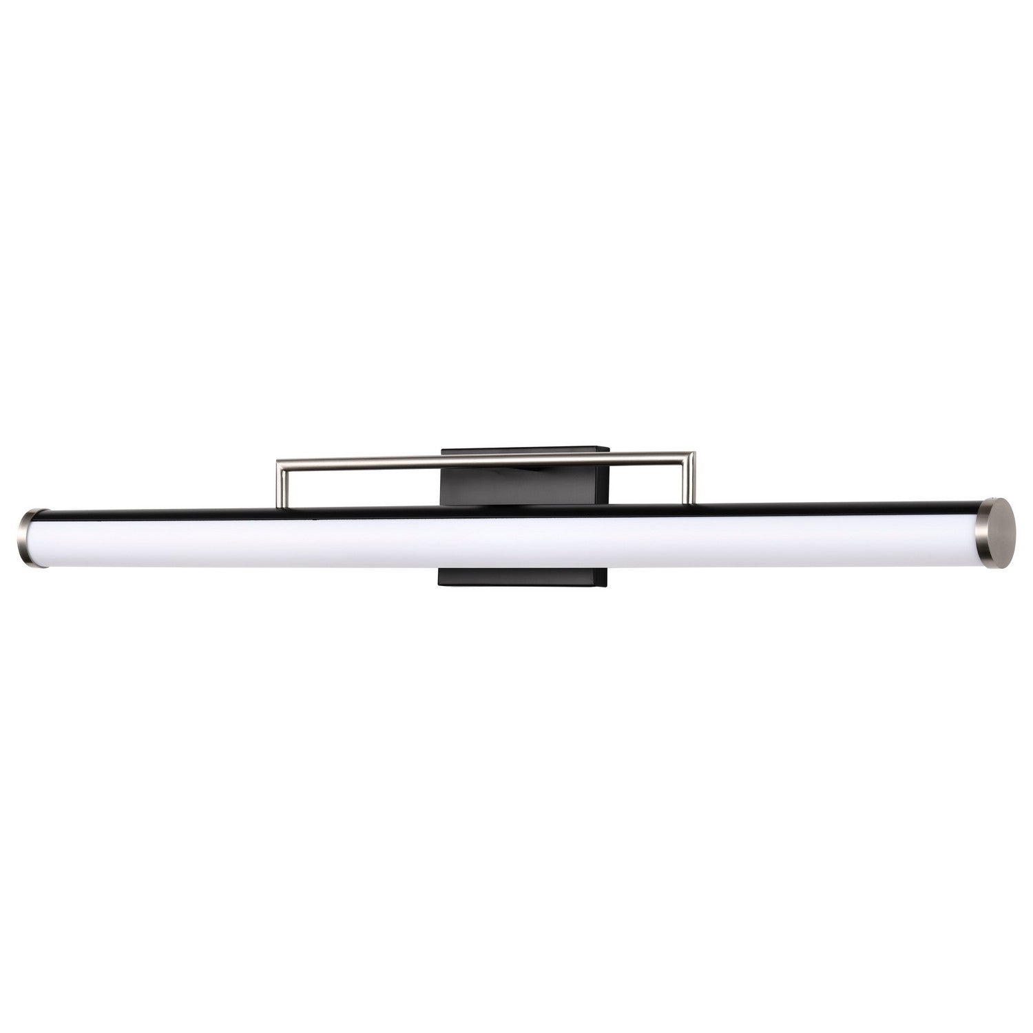 Nuvo Lighting - 62-659 - LED Vanity - Solano - Black / Brushed Nickel