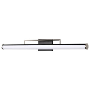 Nuvo Lighting - 62-659 - LED Vanity - Solano - Black / Brushed Nickel