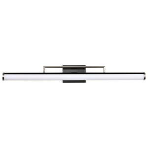 Nuvo Lighting - 62-659 - LED Vanity - Solano - Black / Brushed Nickel