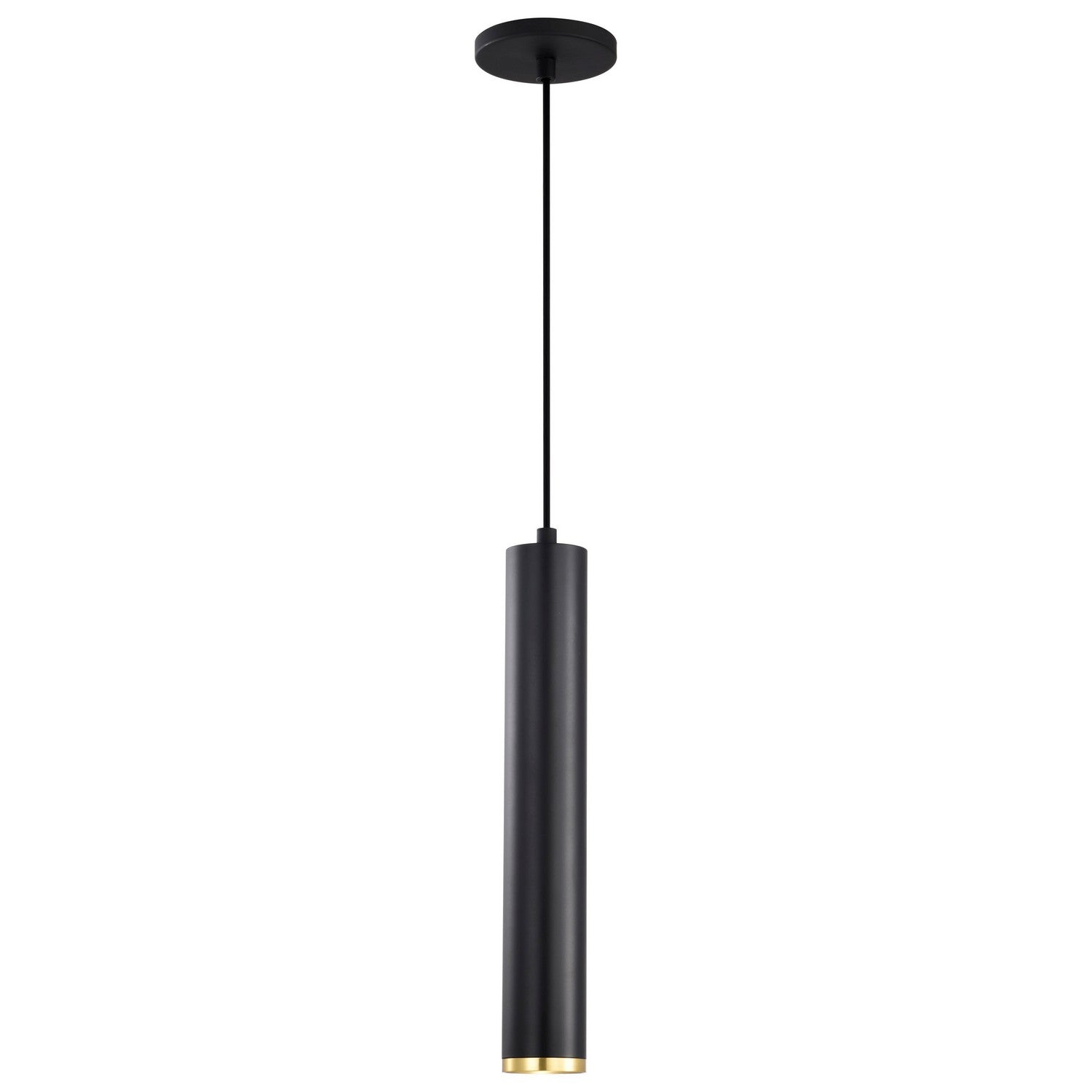 Nuvo Lighting - 62-818 - LED Pendant - Century - Matte Black / Brushed Brass