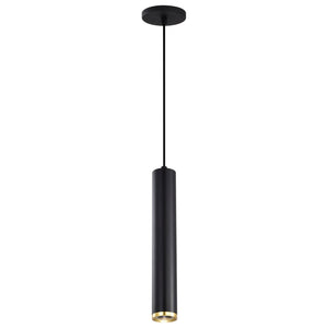 Nuvo Lighting - 62-818 - LED Pendant - Century - Matte Black / Brushed Brass