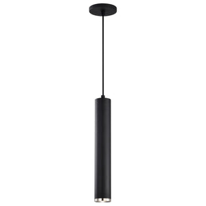 Nuvo Lighting - 62-819 - LED Pendant - Century - Matte Black / Brushed Nickel