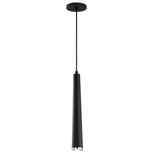 Nuvo Lighting - 62-829 - LED Pendant - Melrose - Matte Black / Brushed Nickel