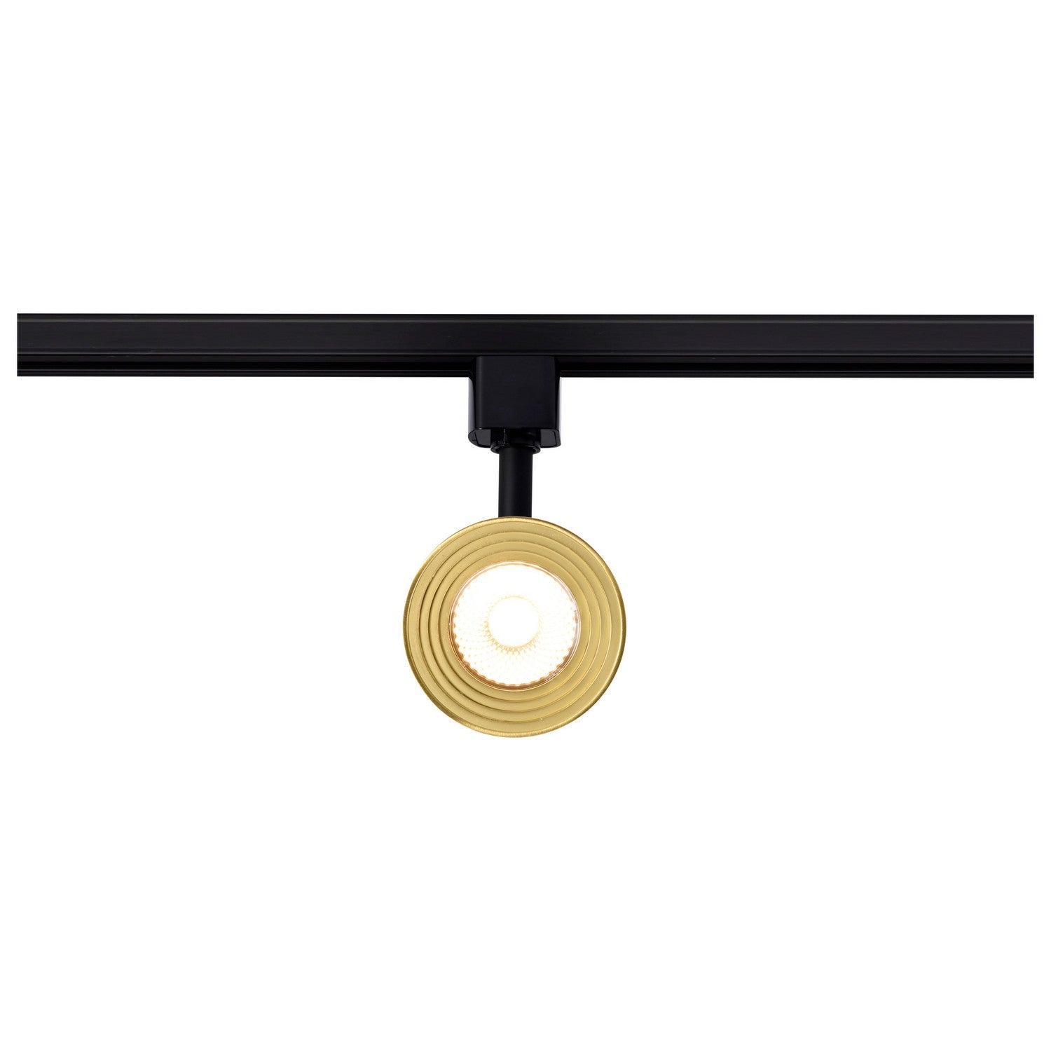 Nuvo Lighting - TH633 - LED Track Head - Matte Black / Brushed Brass